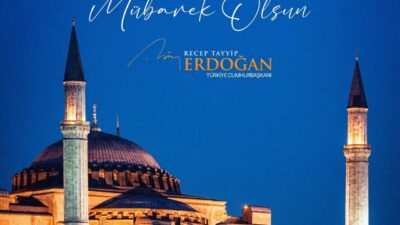 ANKARA, – CUMHURBAŞKANI Recep Tayyip Erdoğan, Regaip Gecesi mesajında “Milletimizin