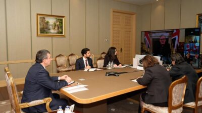 ANKARA, – CUMHURBAŞKANI Yardımcısı Cevdet Yılmaz, Cumhurbaşkanı Recep Tayyip Erdoğan’ı