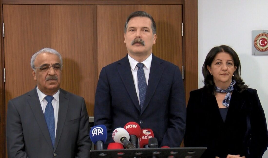 DEM PARTİ HEYETİ, TİP’İ ZİYARET ETTİ DEM Parti heyeti, TBMM’de