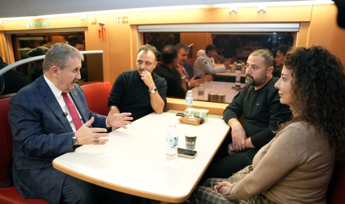 ANKARA, – BBP Genel Başkan Mustafa Destici, Sivas-Ankara yüksek hızlı