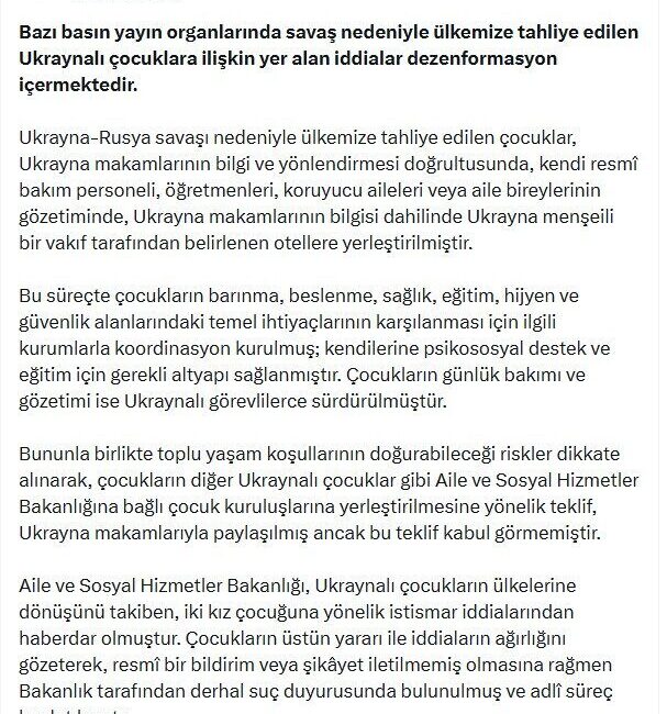 ANKARA, – İLETİŞİM Başkanlığı Dezenformasyonla Mücadele Merkezi (DMM), bazı basın