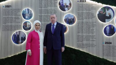 ANKARA, – CUMHURBAŞKANI Recep Tayyip Erdoğan’ın eşi Emine Erdoğan, ‘Türkiye’yi