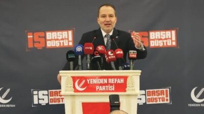 Nisa MİĞAL/ANKARA, – YENİDEN Refah Partisi Genel Başkanı Fatih Erbakan,
