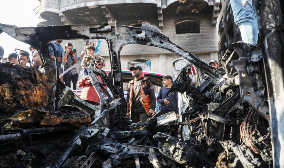 FİLİSTİN, – HAMAS, İsrail’in Gazze’de bir araca düzenlediği saldırıyla, ateşkes