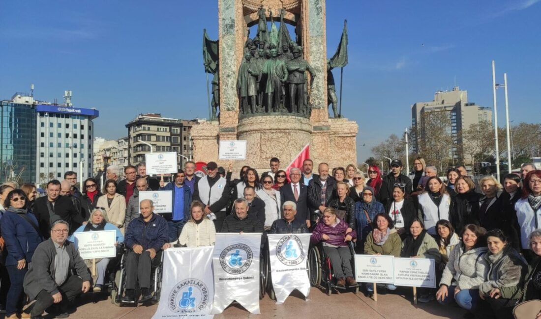 Hasan YILDIRIM/İSTANBUL, – 3 Aralık Dünya Engelliler Günü kapsamında Türkiye