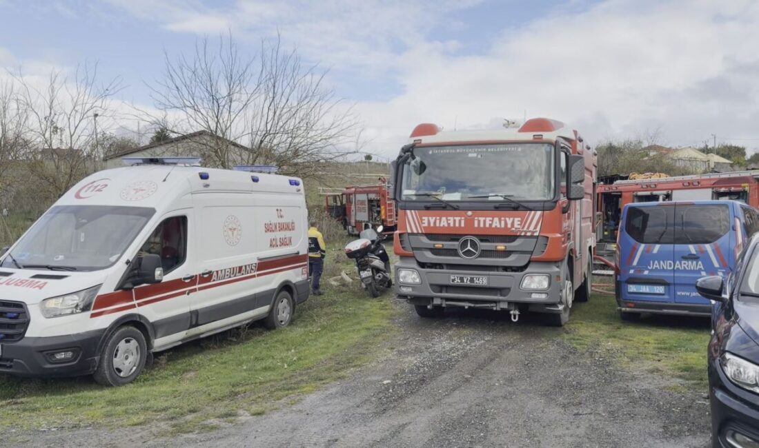 Taylan ERGÜN / İSTANBUL, – ARNAVUTKÖY’de bir barakada çıkan henüz