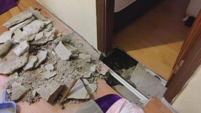 Emre KURT/İSTANBUL, – FATİH’te 4 katlı binanın bodrum katındaki dairenin