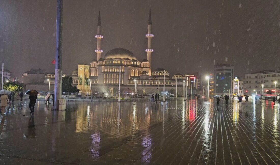 İSTANBUL, – METEOROLOJİ Genel Müdürlüğü tarafından yapılan uyarıların ardından İstanbul’da