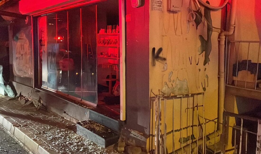 Mehmet Kaan KURT/İSTANBUL, – SARIYER’de, zemininde meydana gelen kayma nedeniyle