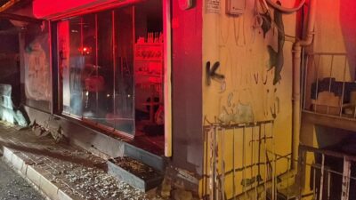 Mehmet Kaan KURT/İSTANBUL, – SARIYER’de, zemininde meydana gelen kayma nedeniyle