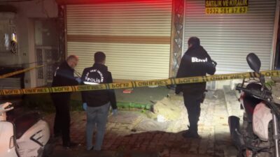 Soner HASIRCIOĞLU/İSTANBUL, – ŞİŞLİ’de sokakta yürüyen bir kişi, silahlı saldırıya