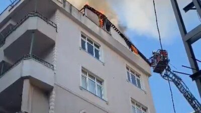 İsa ALMAÇAYIR/İSTANBUL, -TUZLA’da 6 katlı binanın çatısında bilinmeyen bir nedenle