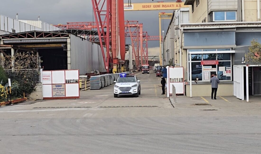 Murat SOLAK-Mert ORDU/İSTANBUL – TUZLA’da bulunan bir tersanede yapımı süren