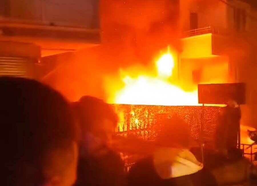 Leyla YILDIZ/İSTANBUL, – ÜMRANİYE’de 5 katlı binanın giriş katındaki iş