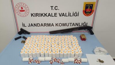 Burak CAN/KIRIKKALE, – KIRIKKALE’nin Keskin ilçesinde uyuşturucu ticareti yaptığı tespit