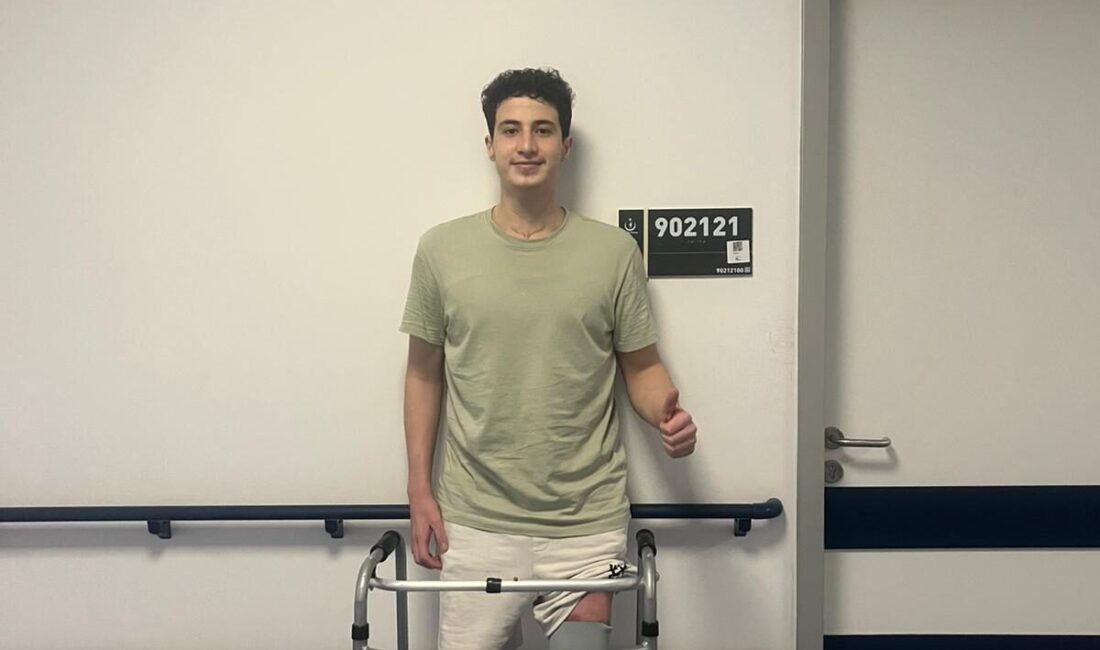 Ruken KADIOĞLU-Ali Oğulcan ARSLAN/ANKARA, – BURDUR’da geçirdiği motosiklet kazasında sol