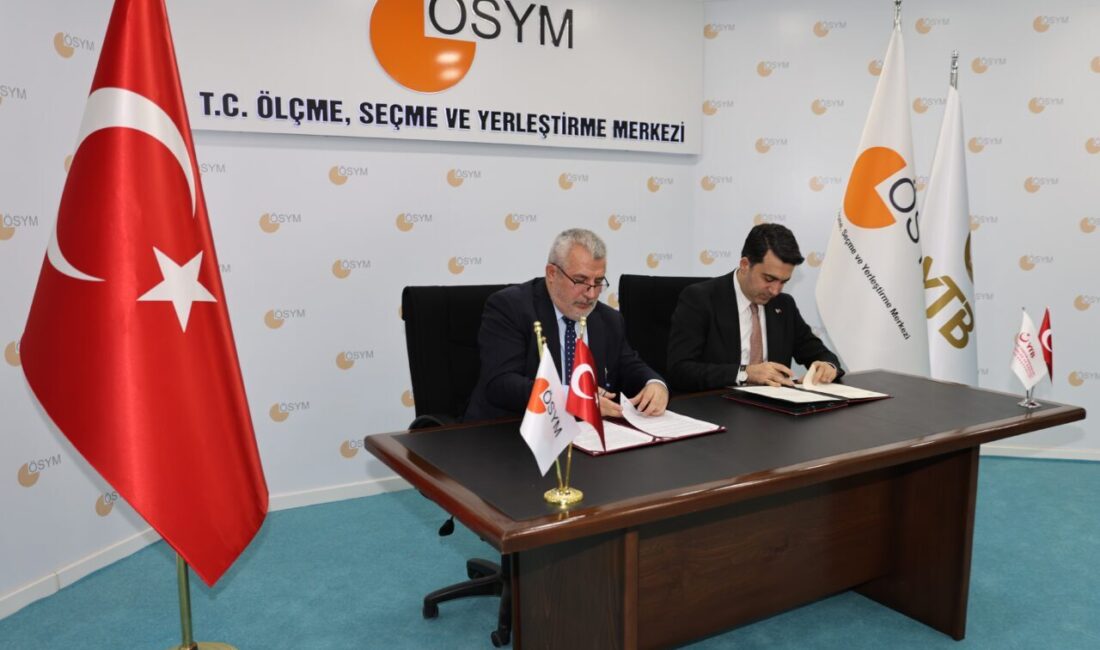 ANKARA, – ÖLÇME, Seçme ve Yerleştirme Merkezi Başkanlığı (ÖSYM) ile
