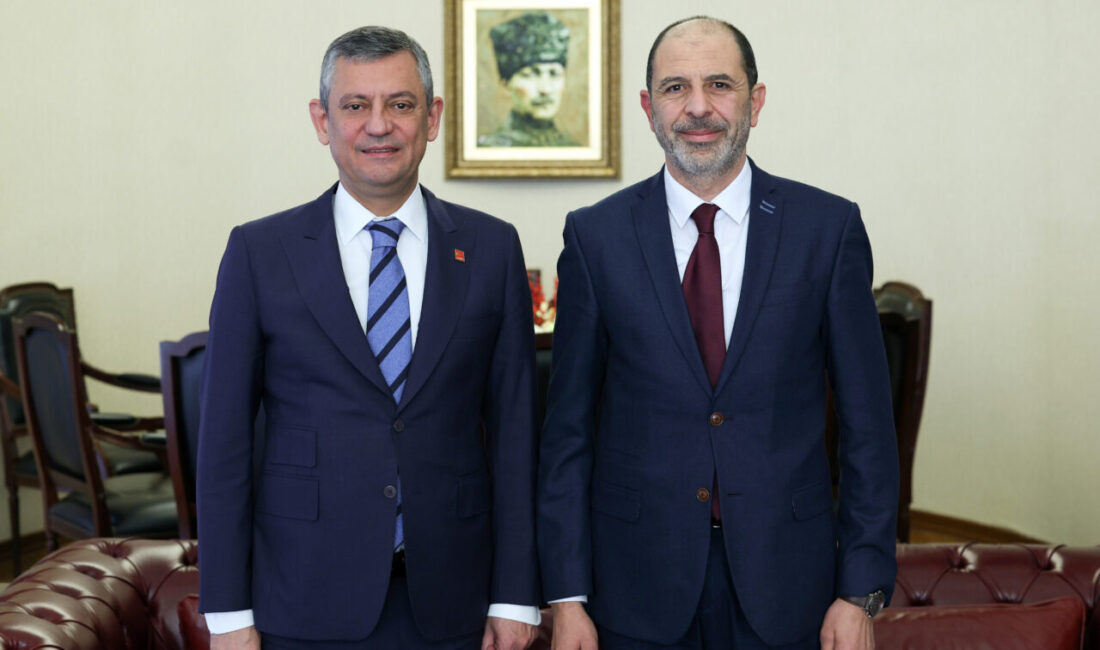ANKARA, – CHP Genel Başkanı Özgür Özel, KKTC Halkın Partisi