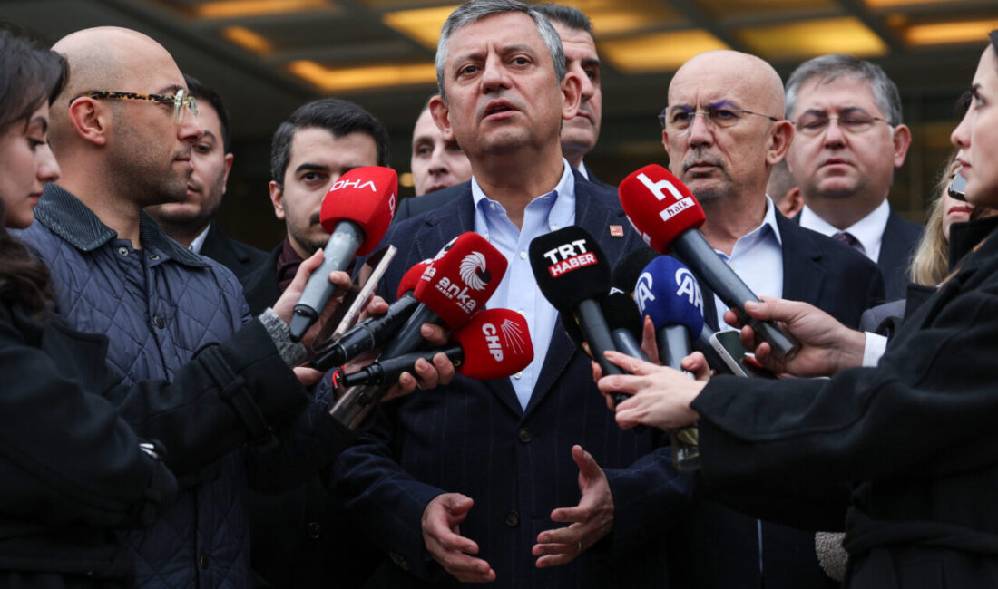 Aybala MELEK-Emirhan YÜZÜGÜLDÜ/ANKARA, – CHP Genel Başkanı Özgür Özel, Türkiye