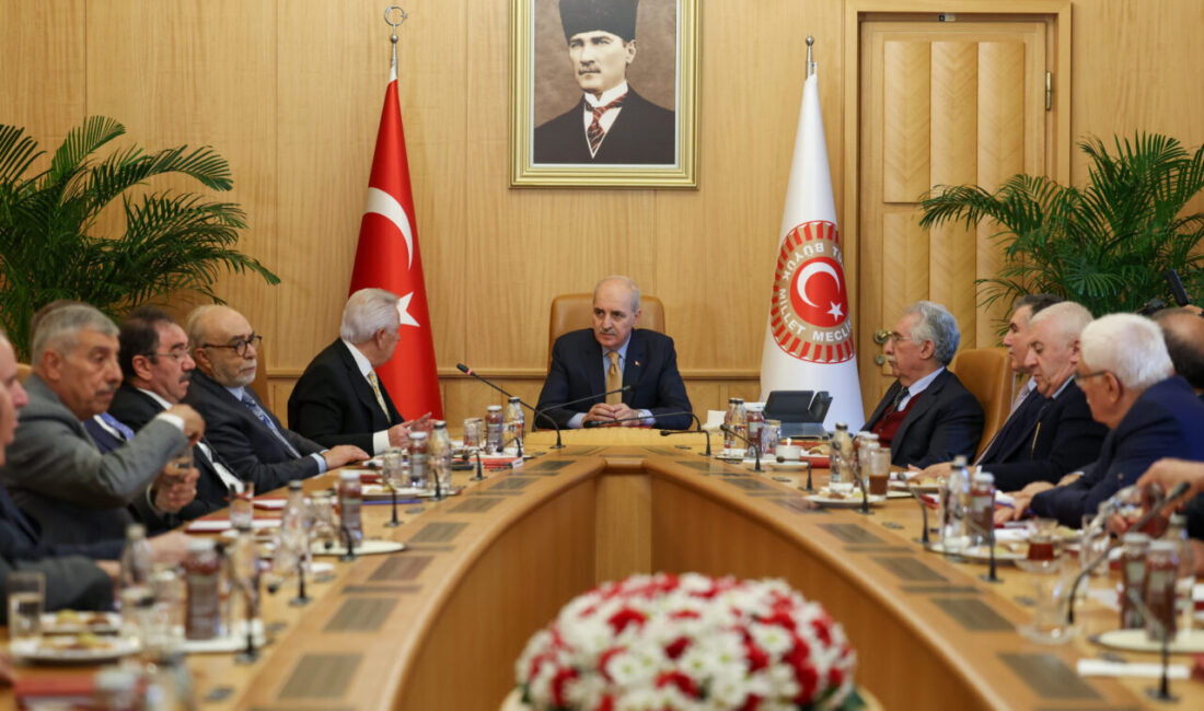 Aliekber METE/ANKARA, – TBMM Başkanı Numan Kurtulmuş, ‘Terörsüz Türkiye’ süreciyle