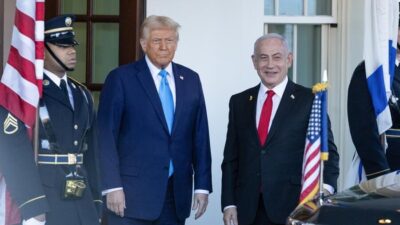 İSRAİL, – ABD Başkanı Donald Trump ve İsrail Başbakanı Binyamin