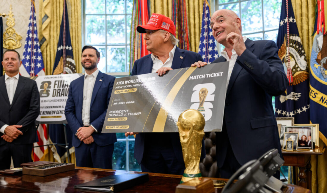 ABD, – ABD Başkanı Donald Trump, FIFA tarafından ilk kez