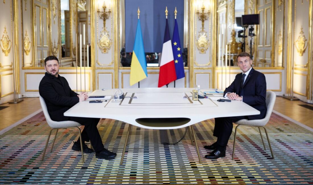 FRANSA, – UKRAYNA Devlet Başkanı Volodimir Zelenskiy, Rusya-Ukrayna Savaşı’nda barışın