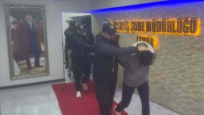 Tolga TAHÇI/İZMİR, – İZMİR merkezli 8 ilde düzenlenen operasyonda, kendilerini