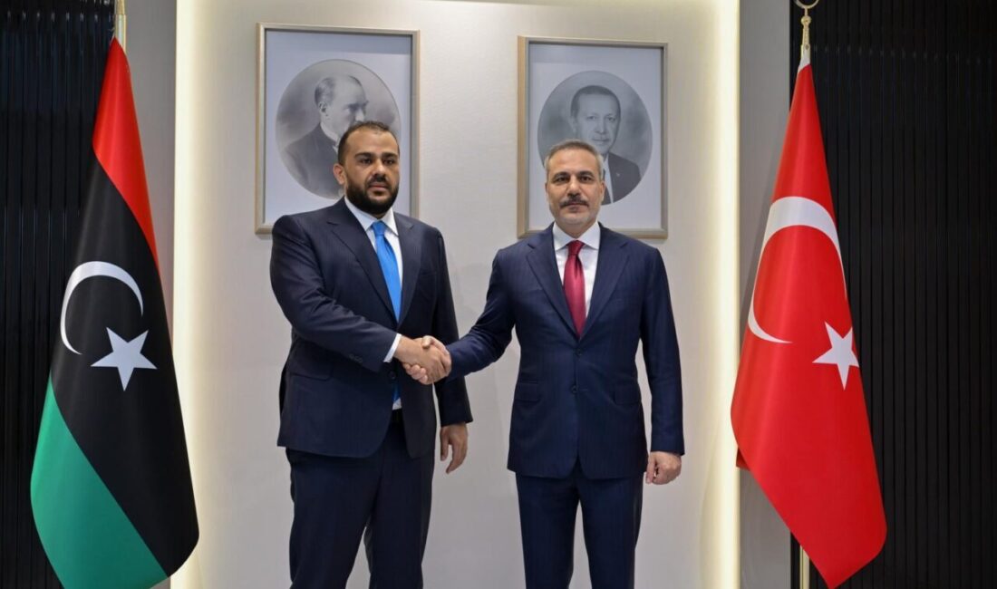 ANKARA, – DIŞİŞLERİ Bakanı Hakan Fidan, Libya Milli Birlik Hükümeti