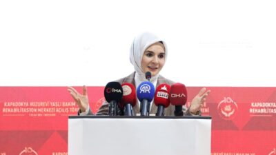 ANKARA, – AİLE ve Sosyal Hizmetler Bakanı Mahinur Özdemir Göktaş,