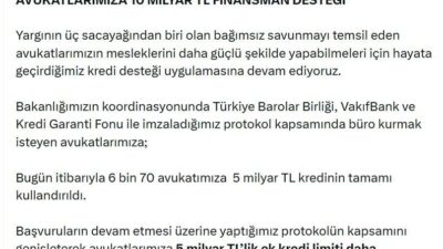 Eda KOÇ/ANKARA, – ADALET Bakanı Yılmaz Tunç, “Bakanlığımızın koordinasyonunda Türkiye