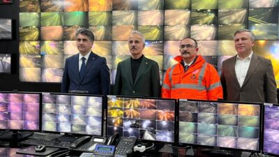 Zübeyde ÖZMEN/ BOLU, – BOLU Dağı Tünel Kontrol Merkezi’ni ziyaret