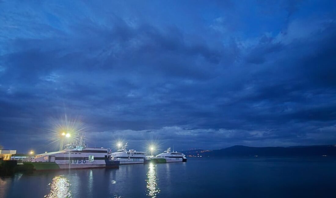 Özgül ATABEY/ MUDANYA(Bursa), – BURSA Deniz Otobüsleri’nin (BUDO) 9 Ocak