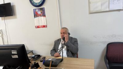 Ruken KADIOĞLU-Canberk ÖZTÜRK/ANKARA, – ANKARA’da doğuştan görme engelli Şeref Yalçın