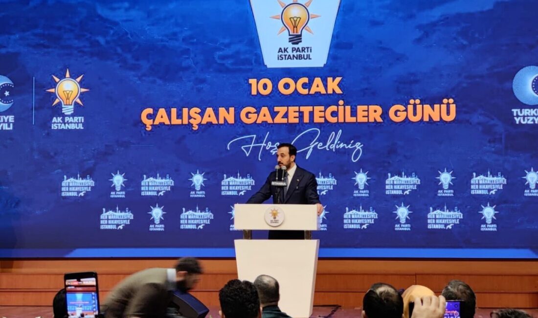 Emre KURT/İSTANBUL, – 10 Ocak Çalışan Gazeteciler Günü dolayısıyla AK