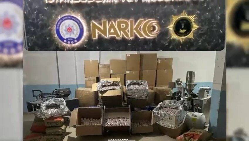 İhsan DÖRTKARDEŞ/İSTANBUL, – AVCILAR’da ‘Uyuşturucu veya Uyarıcı Madde İmal ve