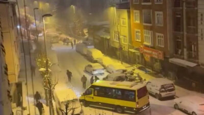 Mazlum DOĞAN – Altunay TUGA/İSTANBUL, – İSTANBUL’da etkisini artıran kar