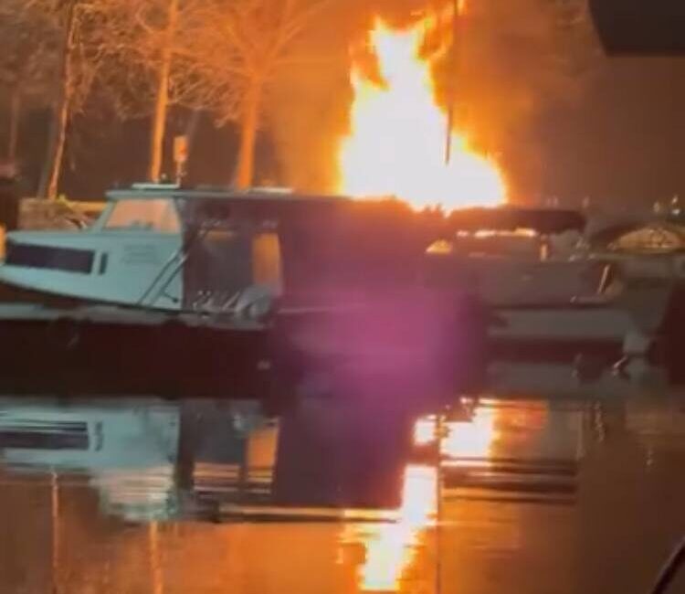 Baran AKKAYA-Altunay TUGA/İSTANBUL, – KÜÇÜKÇEKMECE, Menekşe sahilinde iskeleye bağlı 2