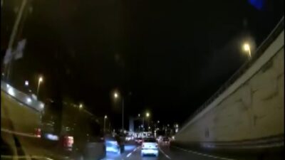 İsa ALMAÇAYIR-Hiba HAKBİLİR/İSTANBUL, – ÜMRANİYE, Şile Otoyolu’nda makas atarak ilerleyen