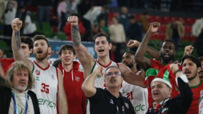 İZMİR, – TÜRKİYE Sigorta Basketbol Süper Ligi’nde son olarak deplasmanda