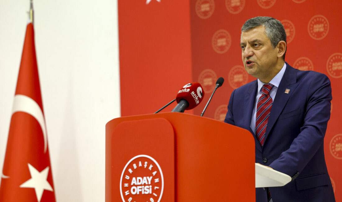 Gizem CENGİL- Batuhan DURNAOĞLU/ ANKARA, – CHP Genel Başkanı Özgür