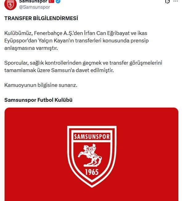 Berkay YILDIZ / SAMSUN, – SAMSUNSPOR, Fenerbahçe’nin kalecisi İrfan Can