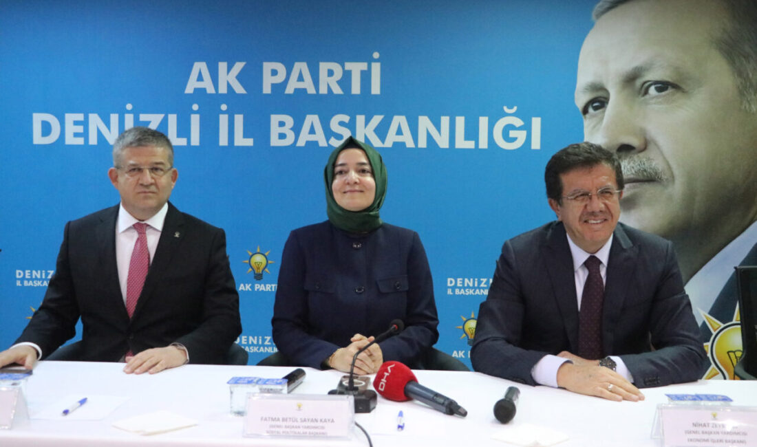 Ramazan ÇETİN/ DENİZLİ, – AK Parti Genel Başkan Yardımcısı Fatma