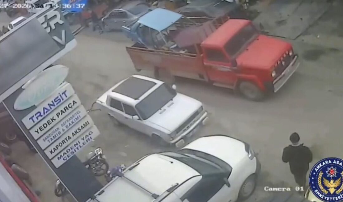 Kadircan GÜLER/ANKARA, – ANKARA’da çaldıkları araçları aynı gün parçalayarak sattıkları