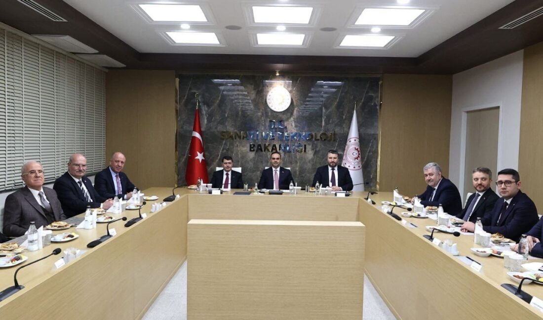 ANKARA, – SANAYİ ve Teknoloji Bakanı Mehmet Fatih Kacır, başkentte