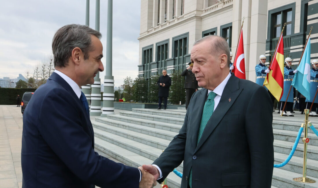 Aybala MELEK/ANKARA, – CUMHURBAŞKANI Recep Tayyip Erdoğan, Yunanistan Başbakanı Kiryakos