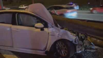 Mehmet Kaan KURT/İSTANBUL, – ATAŞEHİR TEM Otoyolu’nda sürücüsünün makas attığı