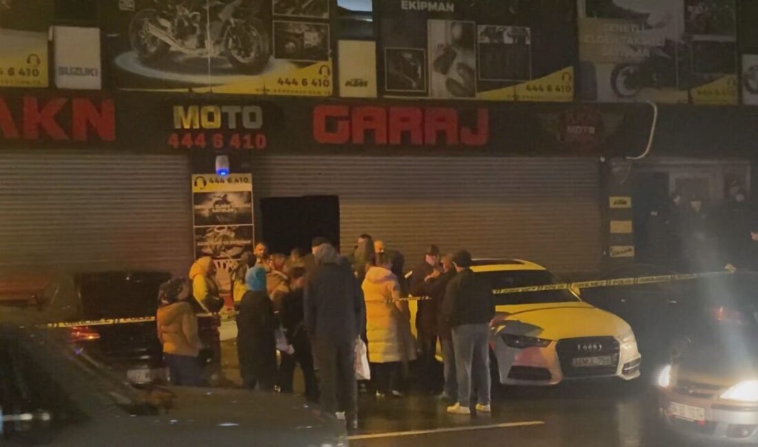 Baran AKKAYA/İSTANBUL, – ESENLER Tuna Mahallesi’nde bir iş yerinde yangın