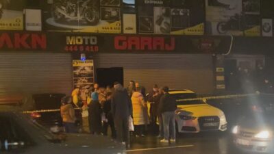 Baran AKKAYA/İSTANBUL, – ESENLER Tuna Mahallesi’nde bir iş yerinde yangın