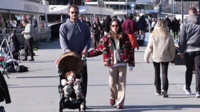 Ceyda YEŞİLOĞLU- Mehmet ALA/İSTANBUL, – İSTANBUL’da lodosla yükselen sıcaklıklar kent